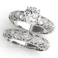 Vintage-Inspired Milgrain Filigree Engagement Ring