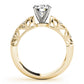 Vintage-Inspired Milgrain Filigree Engagement Ring