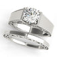Solitaire Filigree Engagement Ring