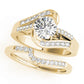 Bypass Multirow Split Shank Engagement Ring