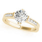 Channel Set Single Row Engagement Ring