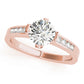 Channel Set Single Row Engagement Ring