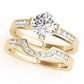 Channel Set Single Row Engagement Ring