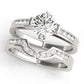Channel Set Single Row Engagement Ring