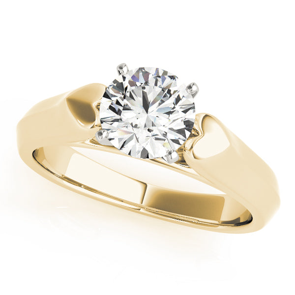 Cathedral Solitaire Engagement Ring