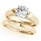 Cathedral Solitaire Engagement Ring