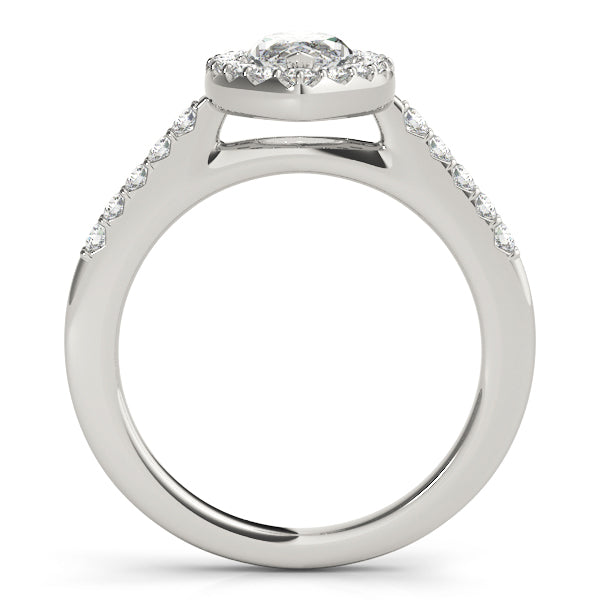 Marquise Halo Engagement Rings