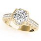 ENGAGEMENT RINGS SINGLE ROW PRONG
