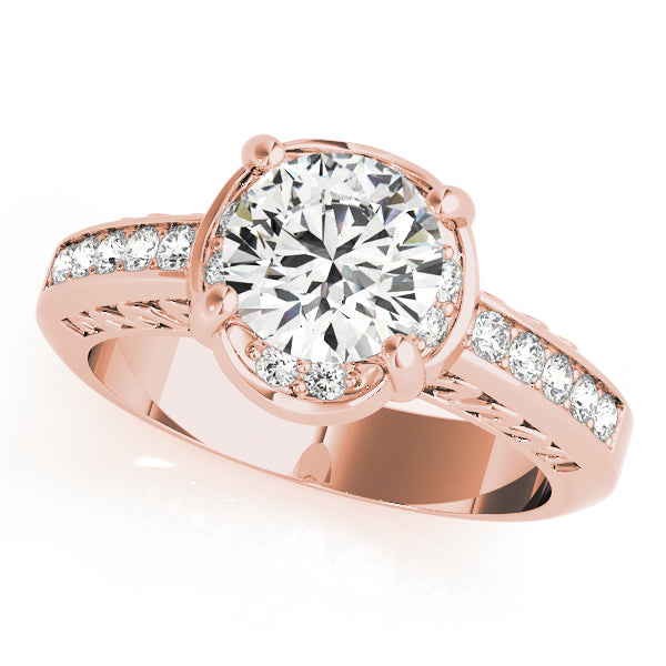 ENGAGEMENT RINGS SINGLE ROW PRONG