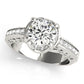 ENGAGEMENT RINGS SINGLE ROW PRONG