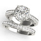 ENGAGEMENT RINGS SINGLE ROW PRONG