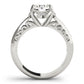 ENGAGEMENT RINGS SINGLE ROW PRONG