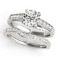 Single Row Prong In Channel Engagement Rings