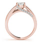 Single Row Prong In Channel Engagement Rings