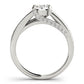 Single Row Prong In Channel Engagement Rings