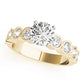 ENGAGEMENT RINGS SINGLE ROW BEZEL