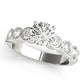 ENGAGEMENT RINGS SINGLE ROW BEZEL