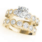 ENGAGEMENT RINGS SINGLE ROW BEZEL
