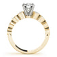 ENGAGEMENT RINGS SINGLE ROW BEZEL