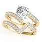 Bypass Swirl Leaf Engagement Rings