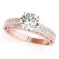 Antique Princess Cut Milgrain Engagement Band