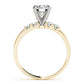 Single Row Shared Prong Engagement Rings