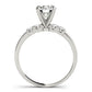 Single Row Shared Prong Engagement Rings