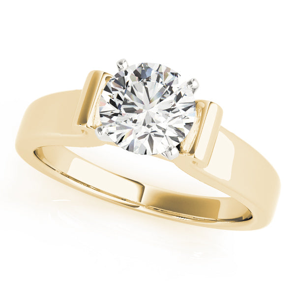 Cathedral Solitaire Engagement Ring