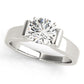 Cathedral Solitaire Engagement Ring