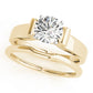 Cathedral Solitaire Engagement Ring