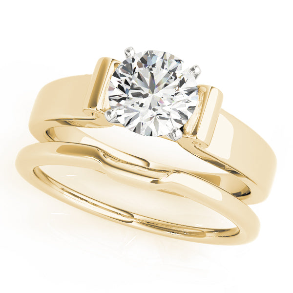 Cathedral Solitaire Engagement Ring