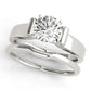 Cathedral Solitaire Engagement Ring