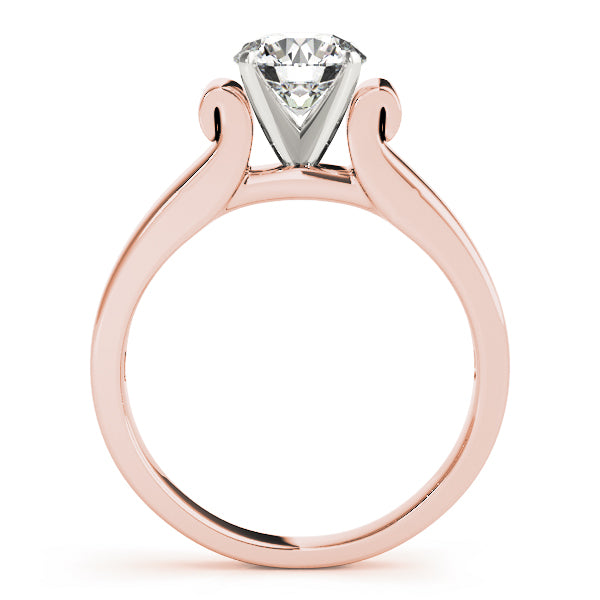 Cathedral Solitaire Engagement Ring