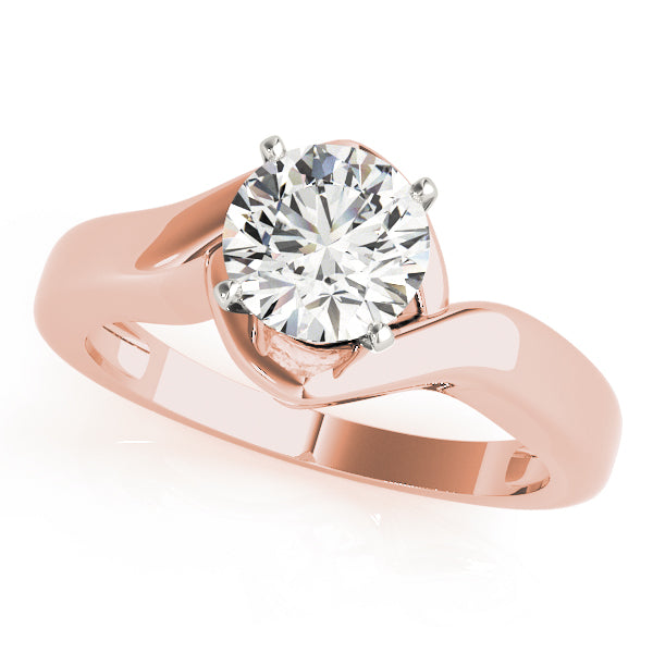 Solitaire Color Engagement Rings
