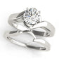Solitaire Color Engagement Rings
