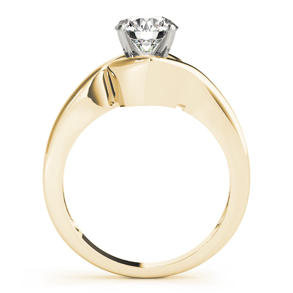 Solitaire Color Engagement Rings