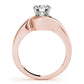 Solitaire Color Engagement Rings