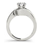 Solitaire Color Engagement Rings