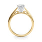Solitaire Cathedral Engagement Ring