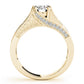 Channel Set Single Row Engagement Ring