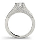 Channel Set Single Row Engagement Ring