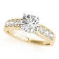 Single Row Channel Set Engagement Rings