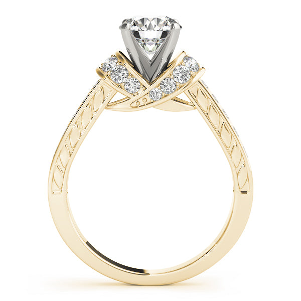 ENGAGEMENT RINGS CLUSTER SIDES
