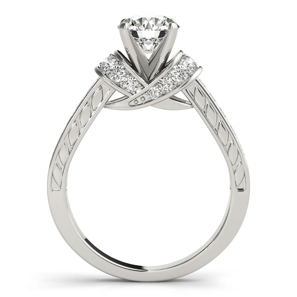 ENGAGEMENT RINGS CLUSTER SIDES