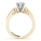 Channel Set Single Row Engagement Ring
