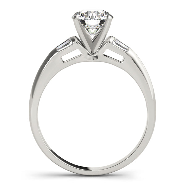 3-Stone Fancy Shape Baguette Engagement Ring