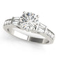 Fancy Shape Baguette Engagement Rings