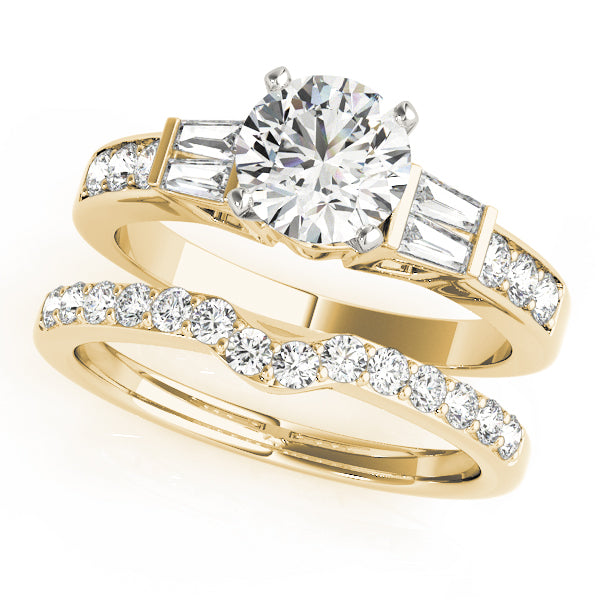 Fancy Shape Baguette Engagement Rings