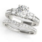 Fancy Shape Baguette Engagement Rings