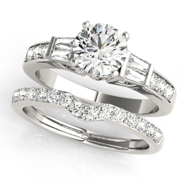 Fancy Shape Baguette Engagement Rings